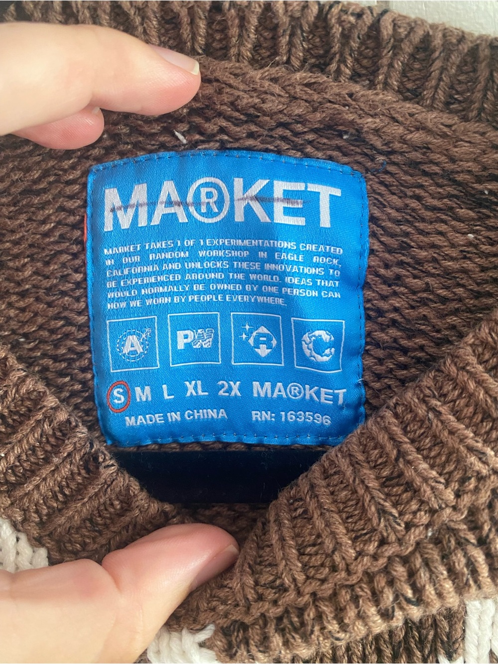 Market x Smiley Sunrise Sweater - Picture 4 of 7